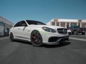 RW Carbon W212 E63 14+ CF Side Skirt Extensions - Image 6