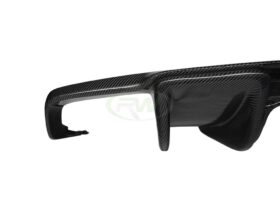 RW Carbon W212 E63 Renn Style Carbon Fiber Diffuser - Image 12