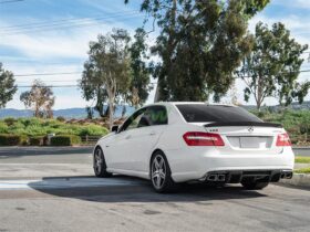 RW Carbon W212 E63 Renn Style Carbon Fiber Diffuser - Image 4