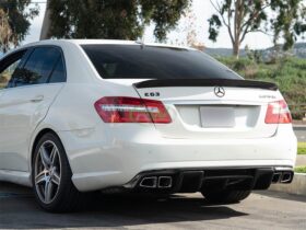 RW Carbon W212 E63 Renn Style Carbon Fiber Diffuser - Image 3