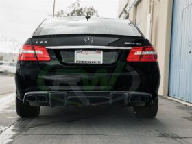 RW Carbon W212 E63 Renn Style Carbon Fiber Diffuser - Image 9