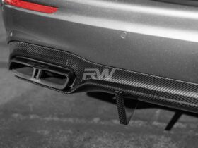 RW Carbon W213 E63S Carbon Fiber Rear Diffuser - Image 6