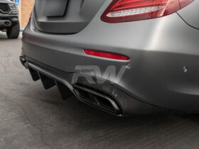 RW Carbon W213 E63S Carbon Fiber Rear Diffuser - Image 14