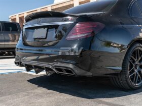 RW Carbon W213 E63S Carbon Fiber Rear Diffuser - Image 3