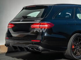 RW Carbon W213 E63S Carbon Fiber Rear Diffuser - Image 8