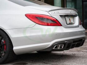 RW Carbon W218 CLS63 Renn Style Carbon Fiber Diffuser - Image 5