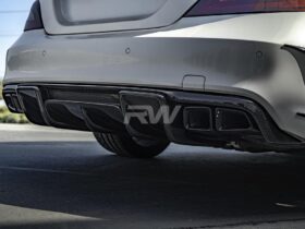 RW Carbon W218 CLS63 Renn Style Carbon Fiber Diffuser - Image 20