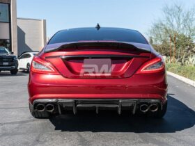 RW Carbon W218 CLS63 Renn Style Carbon Fiber Diffuser - Image 24