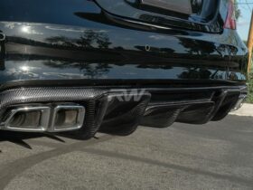 RW Carbon W218 CLS63 Renn Style Carbon Fiber Diffuser - Image 3