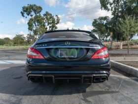 RW Carbon W218 CLS63 Renn Style Carbon Fiber Diffuser - Image 18