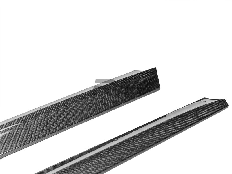 RW Carbon Mercedes X290 GT53 GT43 CF Side Skirt Extensions - Image 3