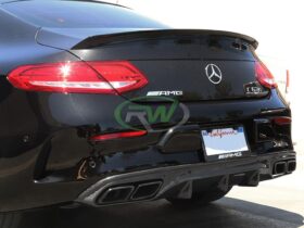 RW Carbon W205 C63/C63S Coupe CF Diffuser - Image 10