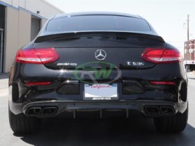 RW Carbon W205 C63/C63S Coupe CF Diffuser - Image 11