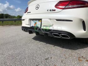 RW Carbon W205 C63/C63S Coupe CF Diffuser - Image 14