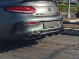 RW Carbon W205 C63/C63S Coupe CF Diffuser - Image 4