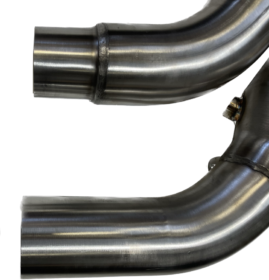 SPD Performance Ranger 2.3L EcoBoost 304SS Catted Downpipe - 3 Exit - Image 5
