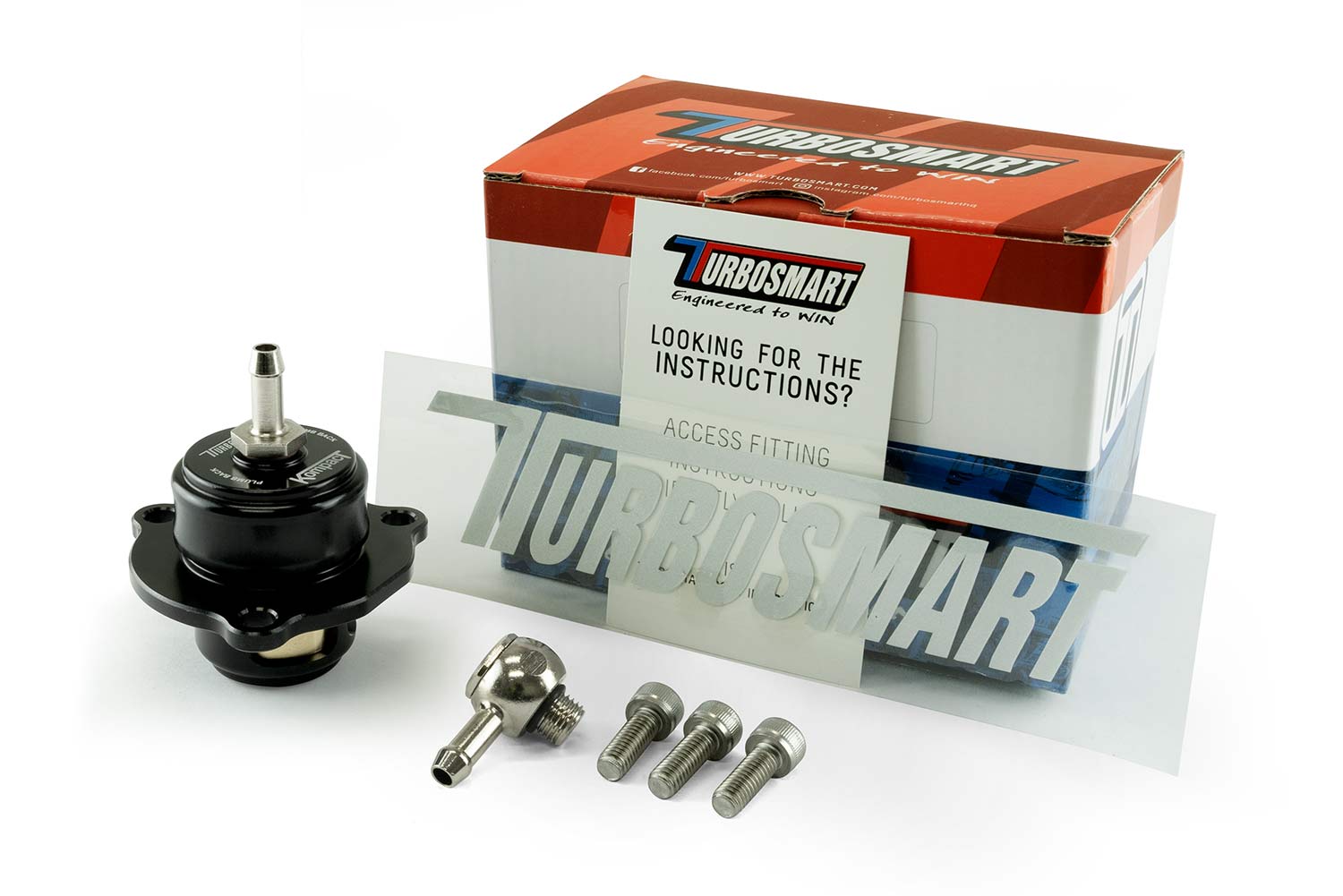Turbosmart Kompact Plumb Back Valve (Diverter Valve) Shortie - Image 5