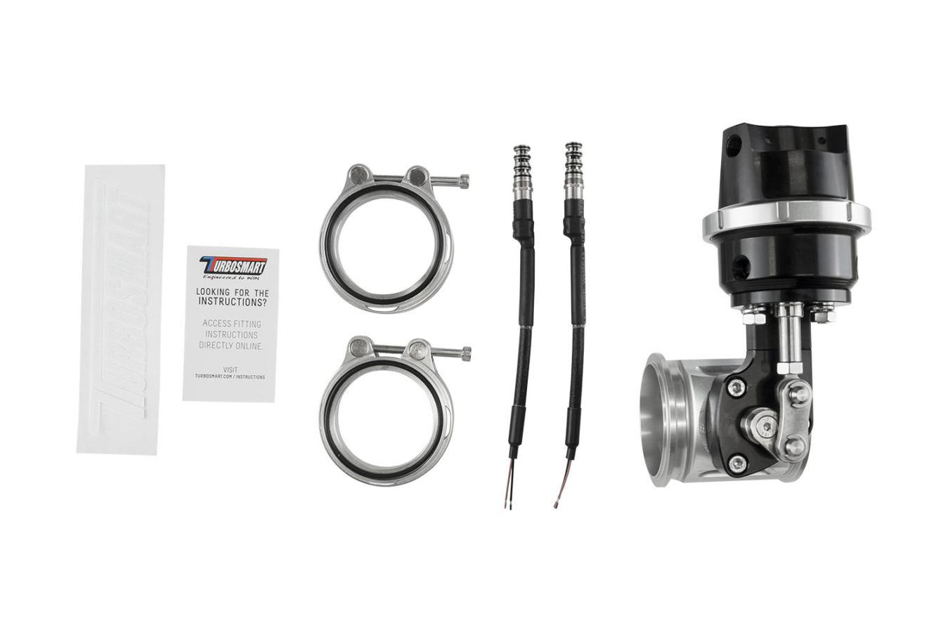 Turbosmart Compressed Gas BoostGate50 7Psi Black - Inbuilt Solenoids (Control In Cap CO2 Boost Control) - Image 6