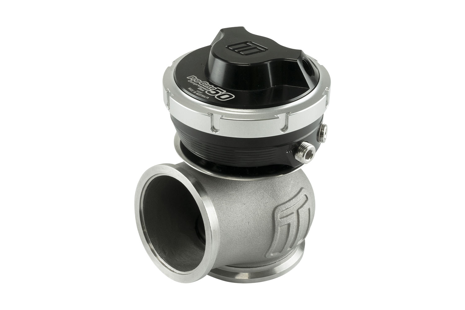 Turbosmart GenV ProGate Wg50Cg ‘Compressed Gas' 5psi External Wastegate (Black)
