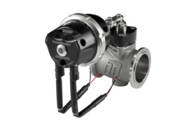 Turbosmart Compressed Gas (CO2) StraightGate40 - Inbuilt Solenoids - 7Psi Black (Control In Cap CO2 Boost Control)