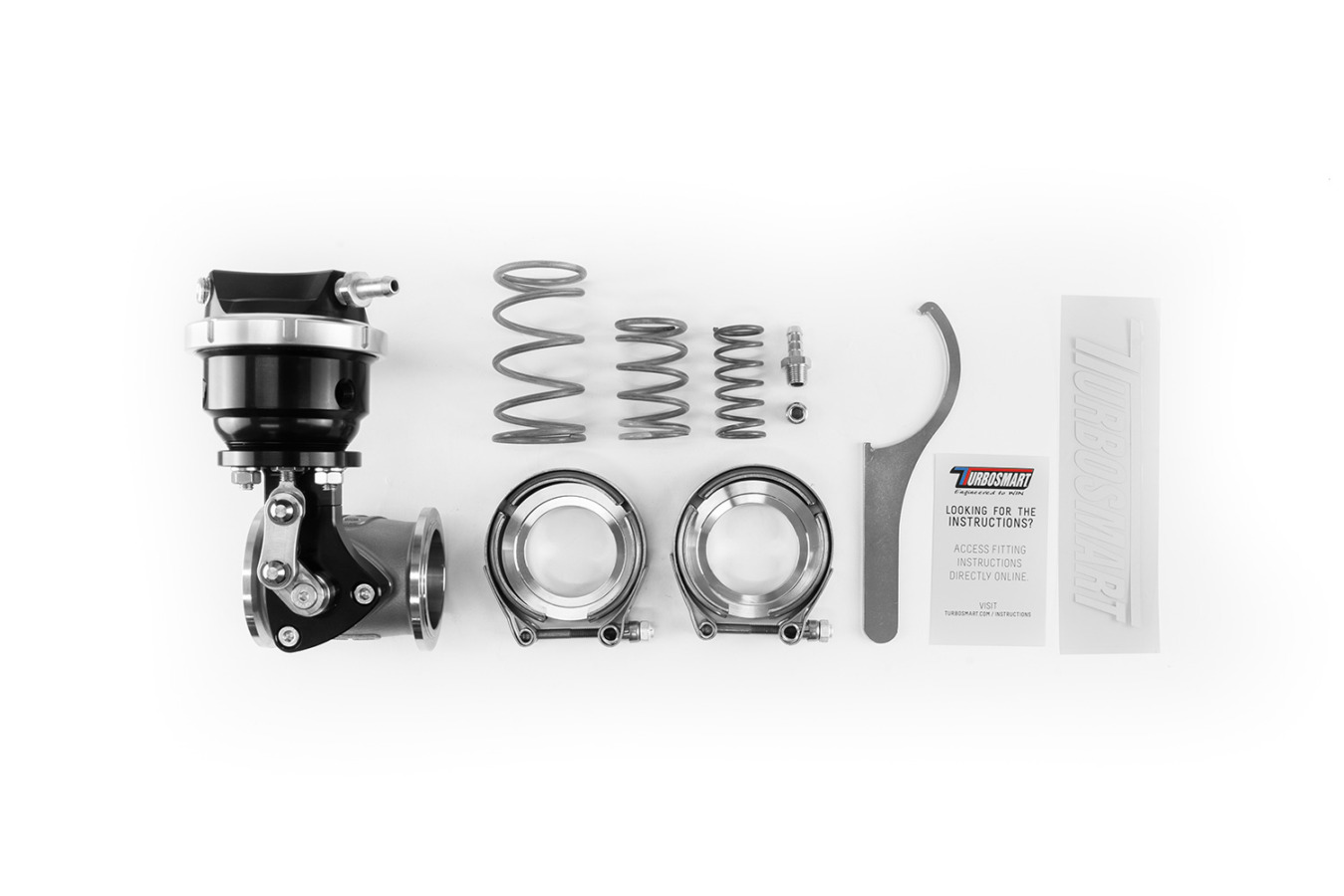 Turbosmart Psg40 Pneumatic Straight Gate 6psi Black - Image 6