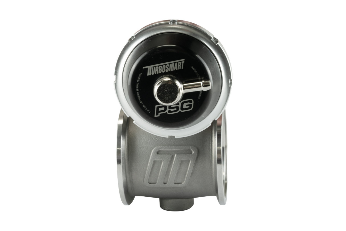 Turbosmart Pneumatic StraightGate50 (Vacuum-Based) 6 InHg External Wastegate (Black) - Image 3