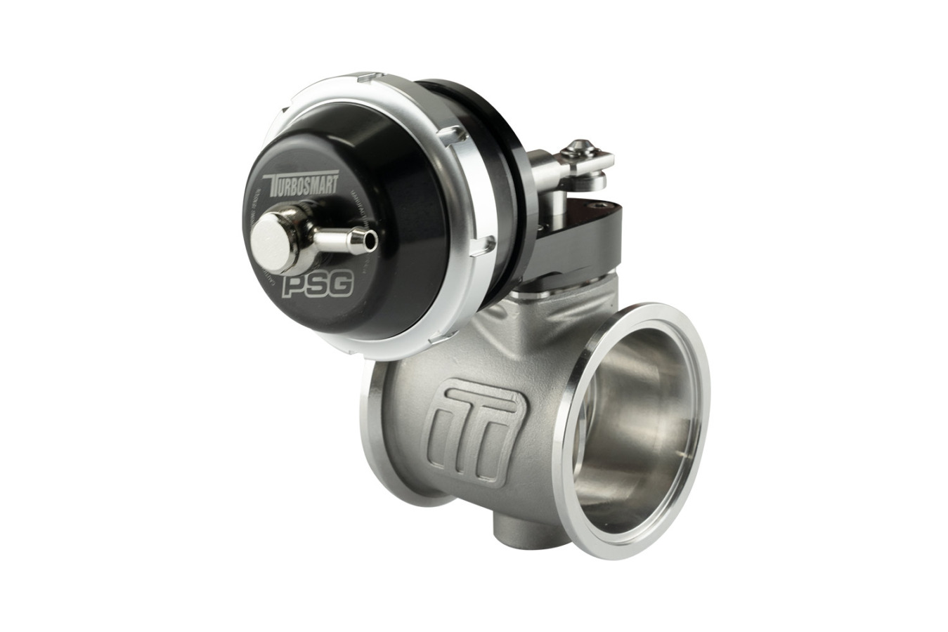 Turbosmart Pneumatic StraightGate50 (Vacuum-Based) 6 InHg External Wastegate (Black)