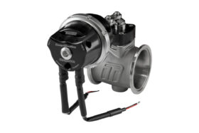 Turbosmart Compressed Gas (CO2) StraightGate50 - Inbuilt Solenoids - 7Psi Black (Control In Cap CO2 Boost Control)