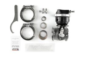 Turbosmart Pneumatic StraightGate50 6psi External Wastegate (Black) - Image 6