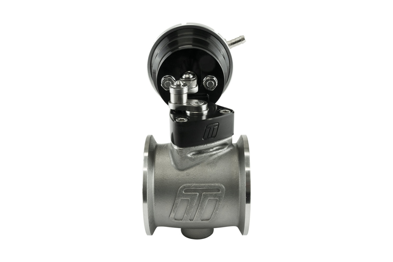 Turbosmart Pneumatic StraightGate50 6psi External Wastegate (Black) - Image 5