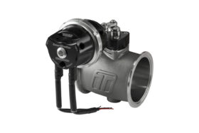 Turbosmart Compressed Gas (CO2) StraightGate76 - Inbuilt Solenoids - 7Psi Black (Control In Cap CO2 Boost Control)