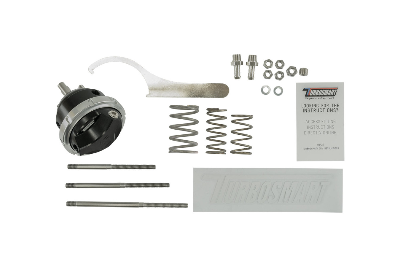 Turbosmart GenV IWG (Twin Port) Wastegate Actuator Suit BorgWarner EFR 14psi - Image 6