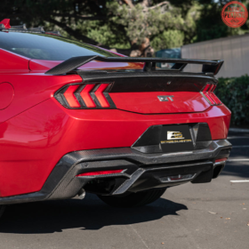 FFP Mustang S650 Dry Carbon Fiber Rear Trunk Lid With Spoiler for S650 Mustang - Image 2