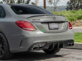 RW Carbon W205 C63/C63S AMG DTM CF Diffuser - Image 2