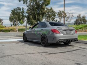 RW Carbon W205 C63/C63S AMG DTM CF Diffuser - Image 4