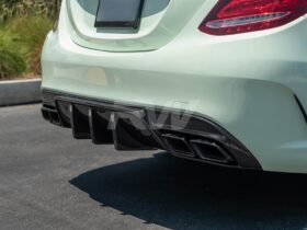 RW Carbon W205 C63/C63S AMG DTM CF Diffuser - Image 5