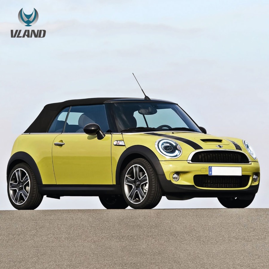 Vland 2007-2015 Mini Cooper LED Headlights (R55 R56 R57 R58 R59) With Dual Beam Projector - Image 6
