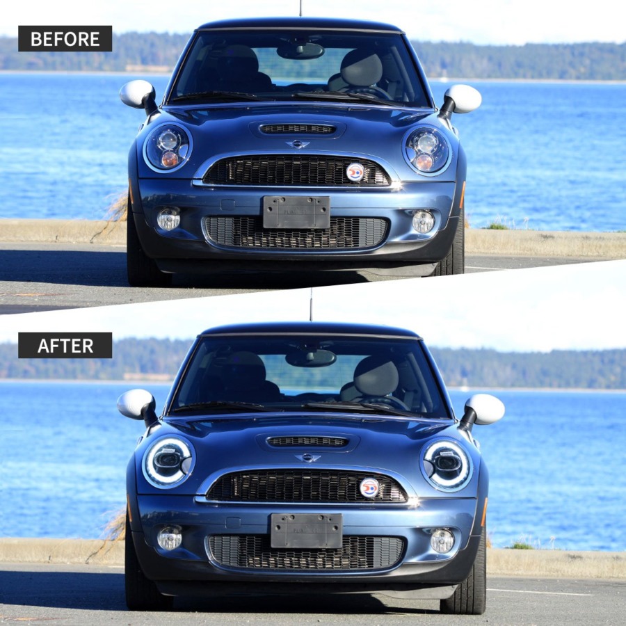 Vland 2007-2015 Mini Cooper LED Headlights (R55 R56 R57 R58 R59) With Dual Beam Projector - Image 5