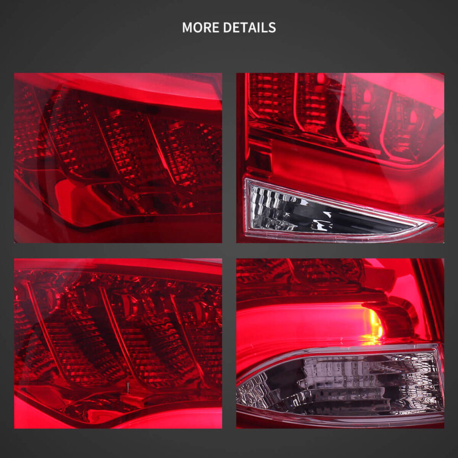 Vland 2010-2013 Hyundai IX35 (Tucson) LED Tail Lights - Image 3