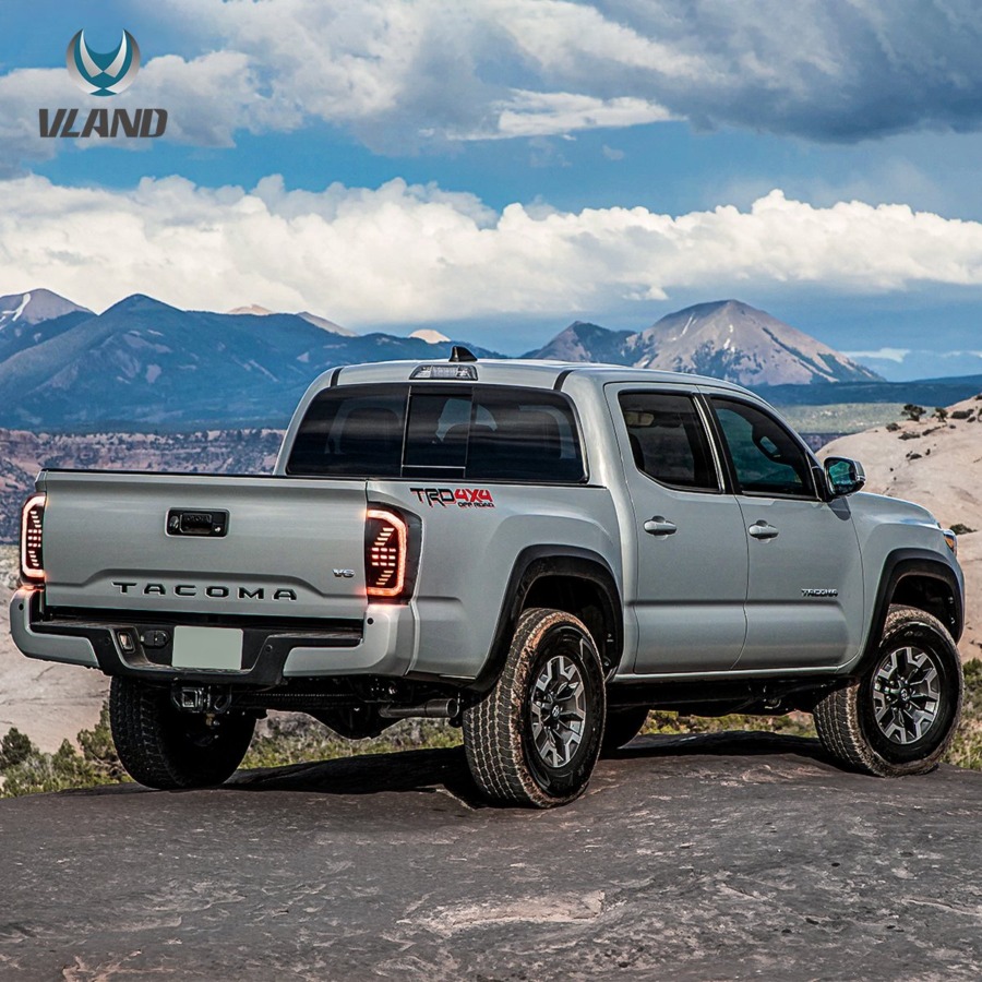 Vland 2016-2023 Toyota Tacoma 3rd Gen (N300) LED Tail Lights With Dynamic Welcome Lighting - Image 6