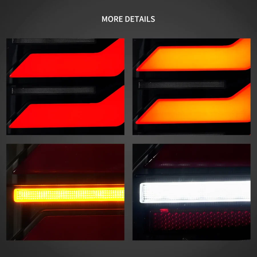 Vland 2010-2024 Toyota 4Runner Tail Lights Full LED - Image 8