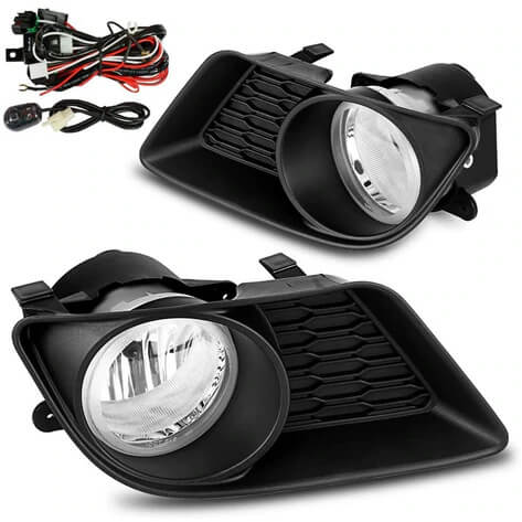 Vland 2011-2014 Dodge Charger 7th Gen OE Style Fog Lights (Bulbs Included)(US Available)