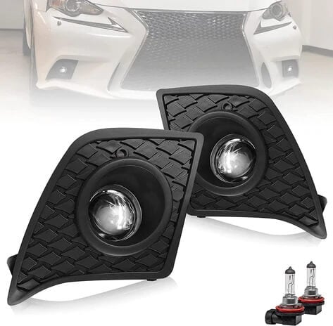 13-16 Lexus IS 250/350 3rd Gen Vland Fog Lights with Switch and Wiring Harness(Bulbs Included)(US Available)