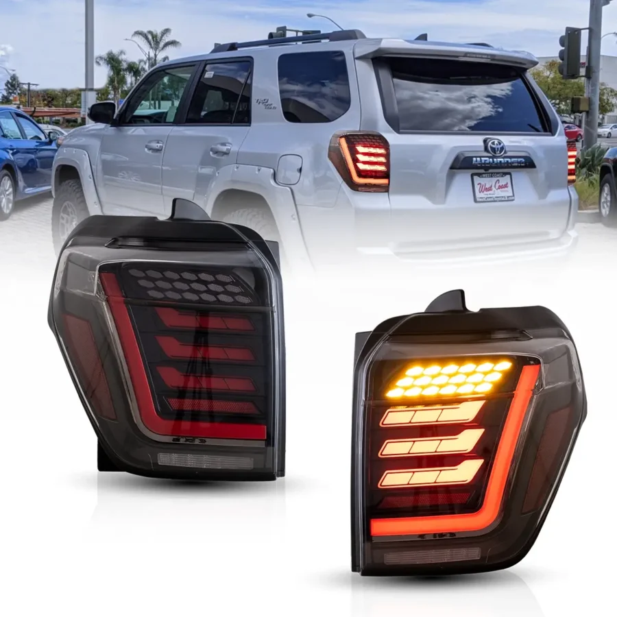 Vland 2010-2023 Toyota 4Runner 5th Gen (N280) LED Tail Lights With Dynamic Welcome Lighting