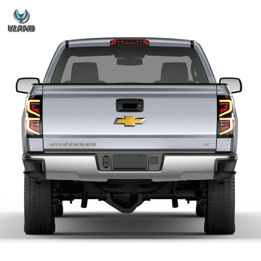Vland 2014-2018 Chevrolet Silverado LED Tail Lights With Dynamic Welcome Lighting - Image 6