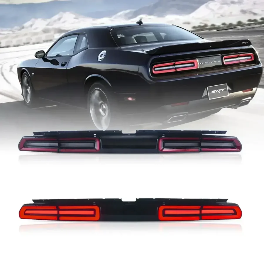 Vland 2008-2014 Dodge Challenger 3rd Gen (LC) Pre-Facelift Tail Lights With Sequential Turn Signal