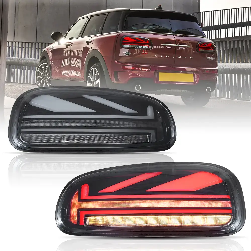 Vland 2015-2023 Mini Cooper Clubman F54 LCL F54 F54N Tail lights By With Full led Upgraded Dynamic Welcome Lighting