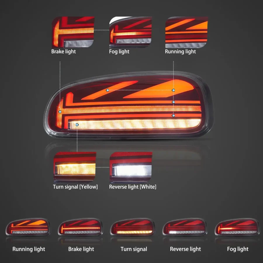 Vland 2015-2023 Mini Cooper Clubman F54 LCL F54 F54N Tail lights By With Full led Upgraded Dynamic Welcome Lighting - Image 3