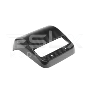 Extreme Online Store EOS Model 3 & 20-24 Y Carbon Fiber Interior Rear Air Outlet Cover for Tesla Model X