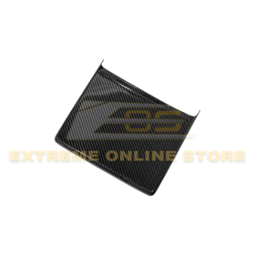 2021+ Ford Mustang Mach-E DRY CARBON FIBER Navigation Monitor Cover - image 1